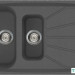 Кухонная мойка Elleci Living 475 Antracite 59