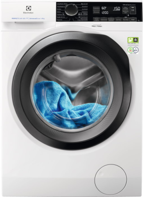 Стиральная машина Electrolux PerfectCare 800 EW8F249PS, белая, 9 кг, 1400 об/мин, инверторная, 15 программ