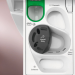 Стиральная машина Electrolux PerfectCare 800 EW8F249PS, белая, 9 кг, 1400 об/мин, инверторная, 15 программ