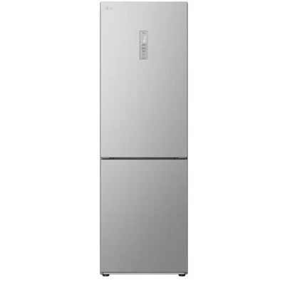 Холодильник LG GC-B459ANMW, серебристый, No Frost, инверторный, с нижней морозильной камерой