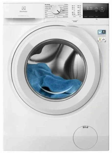 Стиральная машина Electrolux EW6F2281E, 14 программ, загрузка до 8кг, класс А, инверторный двигатель
