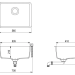 Кухонная мойка Aquasanita Arca SQA102W (alba 710)