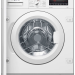 Встраиваемая стиральная машина Bosch WIW28542EU Serie 8, белая, 8 кг, 1400 об/мин, инверторная, 15 программ