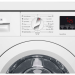 Встраиваемая стиральная машина Bosch WIW28542EU Serie 8, белая, 8 кг, 1400 об/мин, инверторная, 15 программ