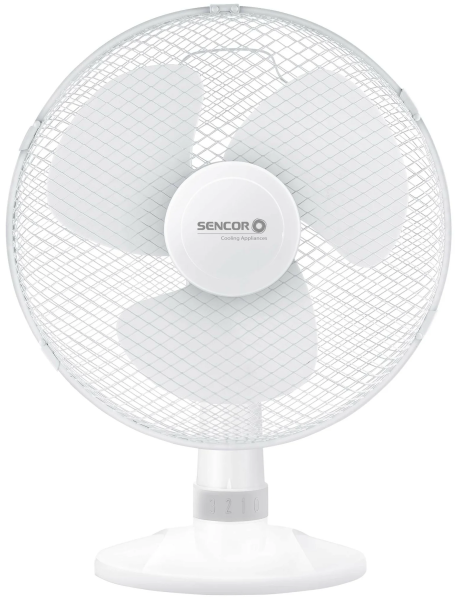 Настольный вентилятор Sencor SFE 3027WH, white