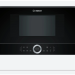 Микроволновая печь Bosch BFL634GB1, Serie 8, черная, встраиваемая, 21 л, ШхВхГ 59,4 x 38,2 x 31,8 см