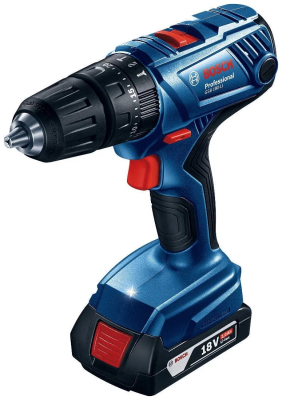 Дрель-шуруповерт Bosch GSB 180-LI Professional 06019F8307 (с 2-мя АКБ, кейс)