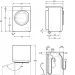 Стиральная машина Electrolux EW8F4482E, с фронтальной загрузкой, с паром, 8кг, 1400об/мин, с английской панелью управления