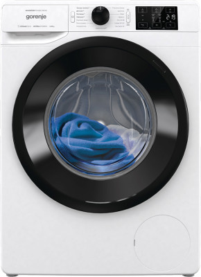 Стиральная машина Gorenje WNEI84SDS, белый, 8 кг, 1400 об/мин, 16 программ, инверторная 