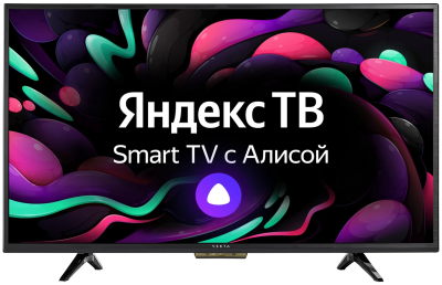 39" Телевизор VEKTA LD-39SR4815BS LED, HDR (2021) на платформе Яндекс.ТВ, черный
