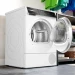Сушильная машина Bosch WQB245ALSN, Serie 8, отдельностоящая, А+++, конденсационная, загрузка 9 кг, 14 программ сушки