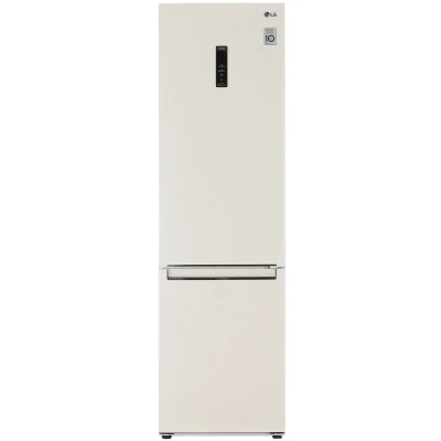 Холодильник LG GC-B509SESM бежевый, 384 л, внешнее покрытие-металл, размораживание No Frost