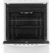 Кухонная плита De luxe 5040.37Г (КР), эмалированная, 4 конфорки, газовая духовка, 43 л, традиционная очистка, поворотный механизм