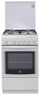 Газовая плита De Luxe 5040.41г, белый