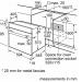 Встраиваемый духовой шкаф BOSCH HBJ558YW3Q, Serie 6, белый, EcoClean, режимов нагрева 8, 66 л