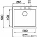 Кухонная мойка Elleci Quadra 105 Cemento G48