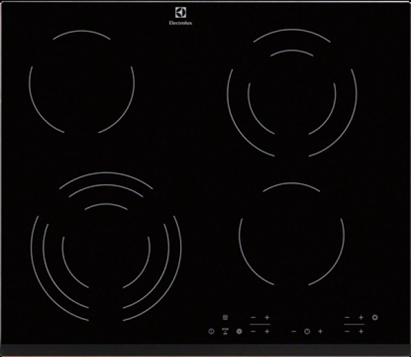 Электрическая варочная панель Electrolux EHF 6343 FOK, черный