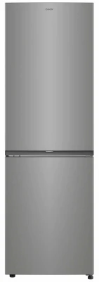 Двухкамерный холодильник Candy CFN6185S серебристый, No Frost, 12 кг/сут, A