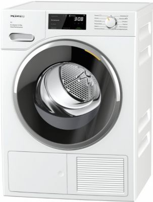 Сушильная машина Miele TWF760WP, на 8 кг. белья, сушка конденсационная с тепловой помпой, мотор ProfiEco, белый лотос