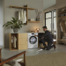 Сушильная машина Miele TWF760WP, на 8 кг. белья, сушка конденсационная с тепловой помпой, мотор ProfiEco, белый лотос