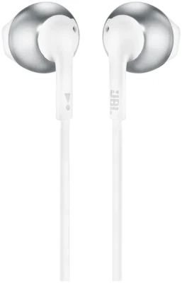 Наушники JBL T205 (серебристый)