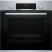 Электрический духовой шкаф Bosch HBJ558YS3Q, Serie 6, телескопические направляющие, переключатели утапливаемые, EcoClean, цвет - нержавеющая сталь
