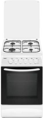 Комбинированная плита KRAFT KF-FSK5407AEW, белый