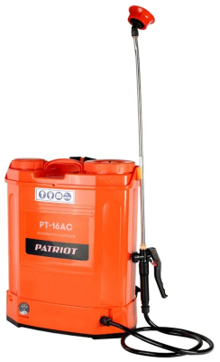 Аккумуляторный опрыскиватель PATRIOT PT-16AC 755302510, 16 л