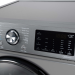 Стиральная машина Бирюса WM-SL814/15 M, металлик, 8 кг,  1400 об/мин, 14 программ, инверторная, с паром