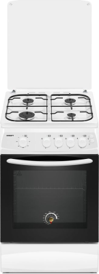 Газовая плита KRAFT KF-FSK5407AGW, белый