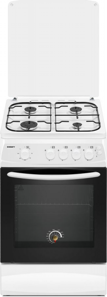 Газовая плита KRAFT KF-FSK5407AGW, белый