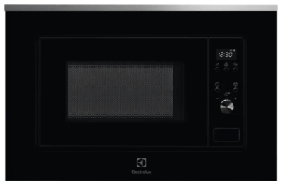 Микроволновая печь встраиваемая Electrolux LMS 2203 EMX, черный, 20 л, 700 Вт, автоматическая разморозка, дисплей