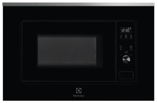 Микроволновая печь встраиваемая Electrolux LMS 2203 EMX, черный, 20 л, 700 Вт, автоматическая разморозка, дисплей