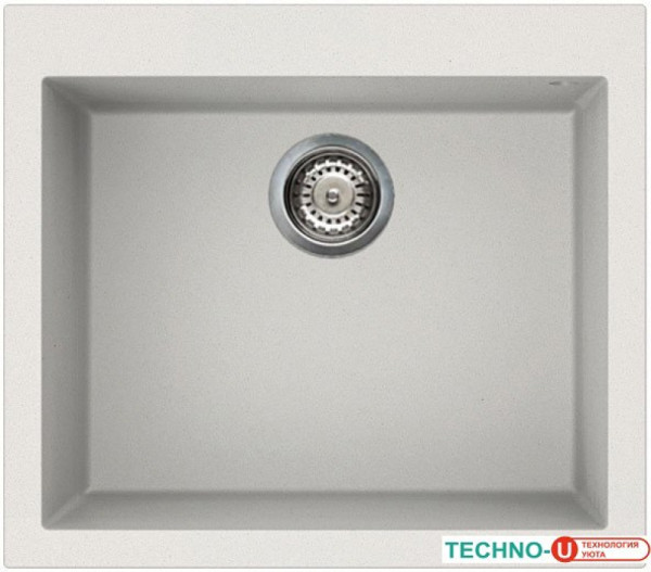Кухонная мойка Elleci Quadra 105 Bianco Titano 68