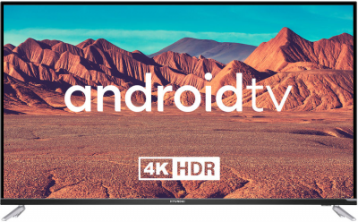 55" Телевизор Hyundai H-LED55BU7008, 4K Ultra HD, черный