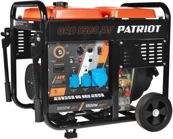 Генератор дизельный PATRIOT GRD 5500AW 472702255