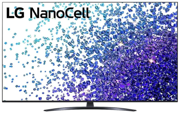 75" Телевизор LG 75NANO766PA NanoCell, HDR (2021), черный