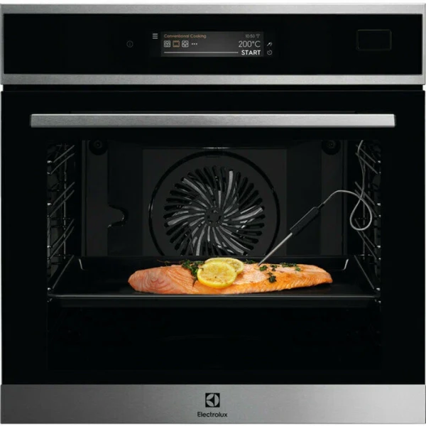Электрический духовой шкаф Electrolux EOC9P31WX, нержавеющая сталь, пиролитическая очистка, 71 л, 16 режимов