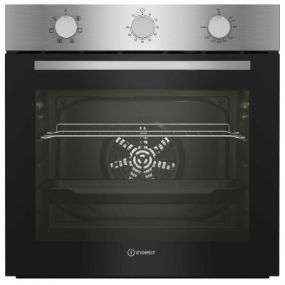 Духовой шкаф INDESIT IBFTE 3634 IX, гриль/конвекция, нержавеющая сталь