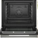 Духовой шкаф электрический встраиваемый Bosch HBG7241B2, 59.4 см, 71 л, паровая очистка, 14 программ, черный