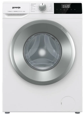 Стиральная машина Gorenje W2NHPI62SCS, белая, 6 кг, 15 программ, 1200 об/мин, инверторная 