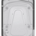 Стиральная машина Gorenje W2NHPI62SCS, белая, 6 кг, 15 программ, 1200 об/мин, инверторная 