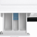 Стиральная машина Gorenje W1NGPI72SBS/C, класс А, 7 кг, 1200 об/мин, Инверторный мотор, самоочистка, белая