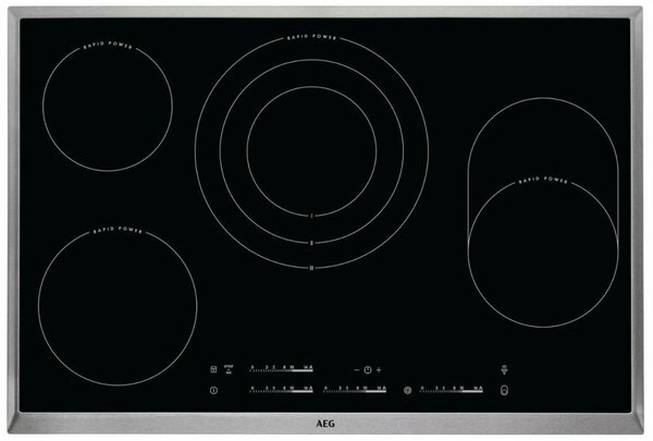 Варочная панель электрическая AEG HK854870XB черный