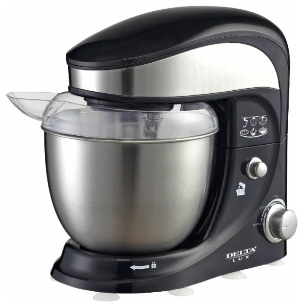 Кухонный комбайн Delta Lux DL-5070P (черный)