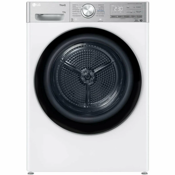 Сушильная машина LG DC10V9V9E, конденсационная, загрузка 10 кг, 14 программ сушки, A+++