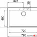 Кухонная мойка Elleci Quadra 130 Nero G54