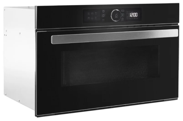 Микроволновая печь встраиваемая Whirlpool AMW 730 NB, черный,1000 Вт, 31 л, сенсор, поворотный механизм, гриль, дисплей, черный