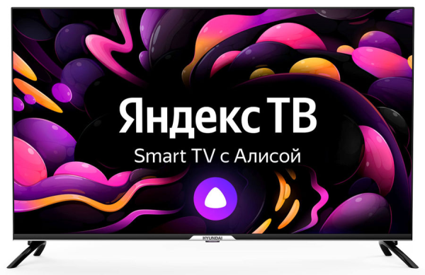 50" Телевизор Hyundai H-LED50BU7003, 4K Ultra HD, черный, SMART TV, Яндекс.ТВ 