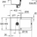 Кухонная мойка Grohe K500 50-C 86/50 1.0 31644AP0 (черный гранит)